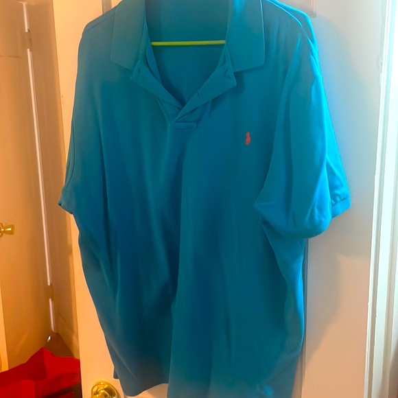 Ralph Lauren Polo shirt. Light blue - Picture 1 of 3